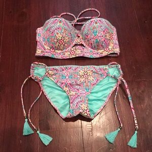 Colorful Boho Patterned Bikini